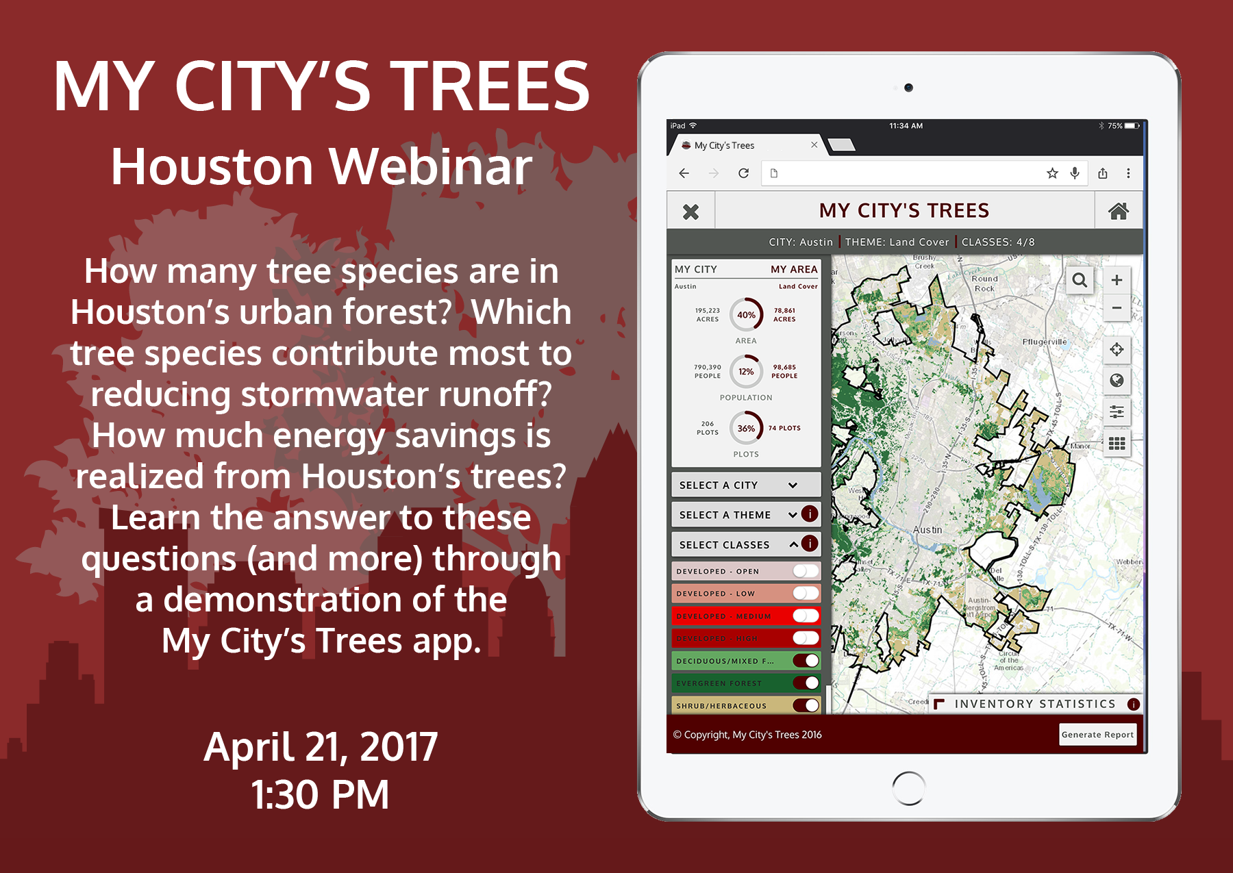 trees app 21