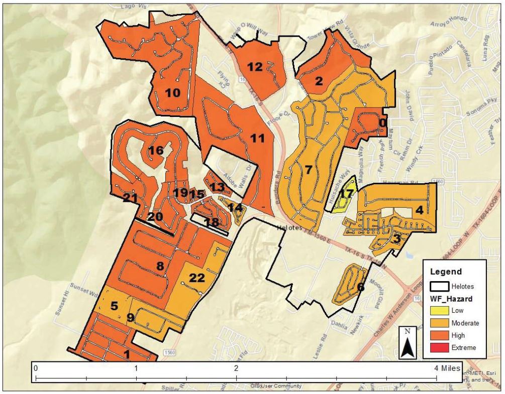 Helotes Map
