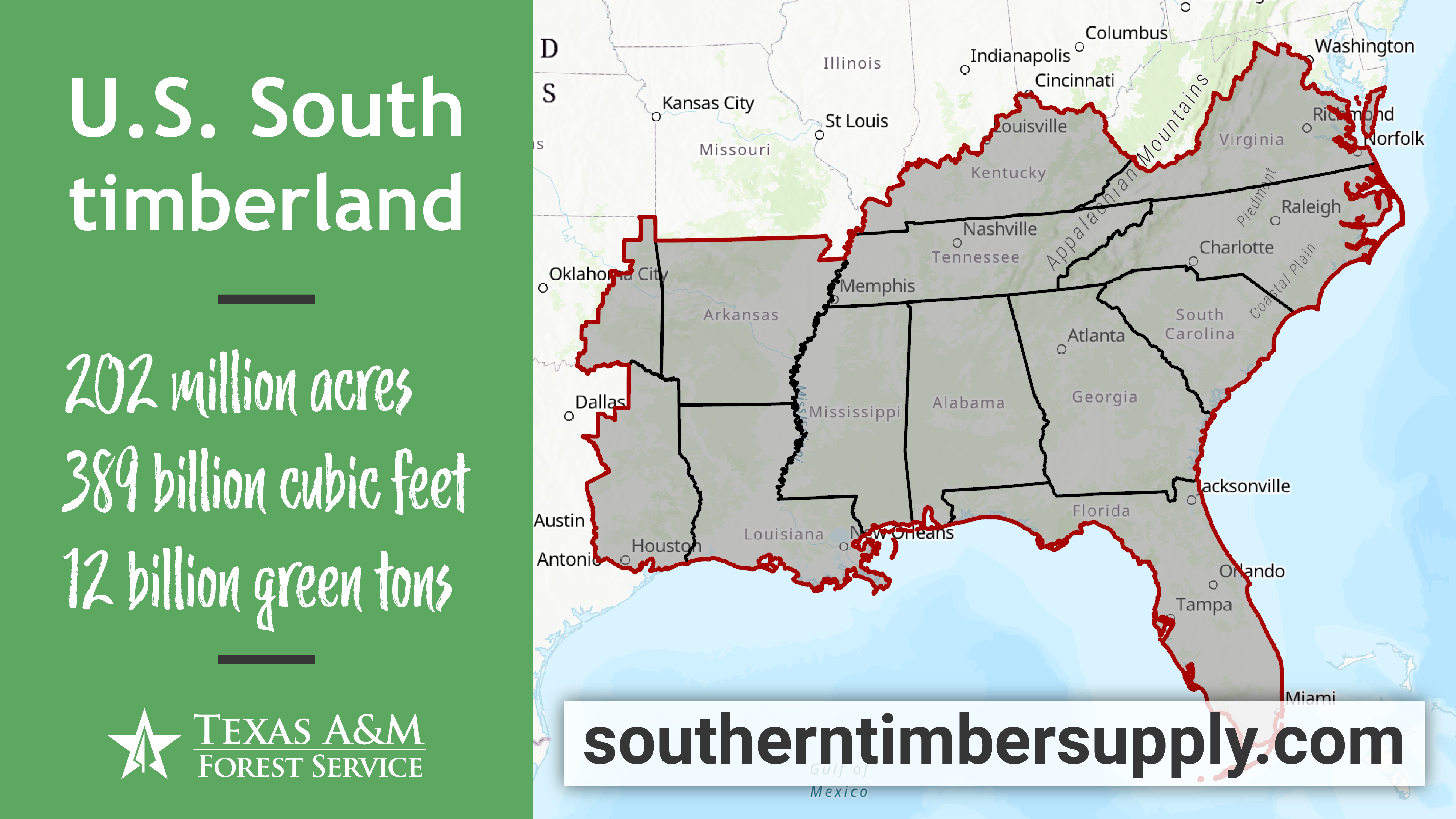 Timber Supply Analysis for the South Timber Supply Analysis for the South
