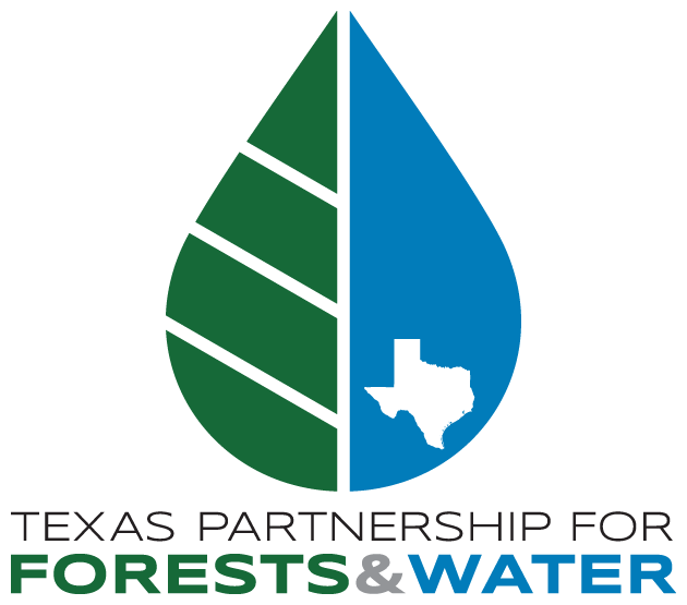 Texas Partnership for Forests and Water stacked logo Texas Partnership for Forests and Water stacked logo