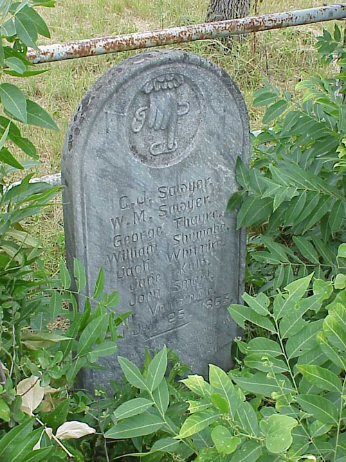 Hangman's Oak-marker